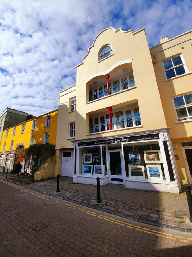Stylish Flat In Central Tenby & Free Parking Exterior foto